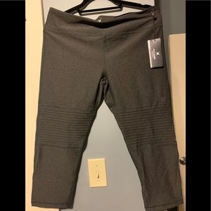 Express Expcore Moto Compression Crop Leggings